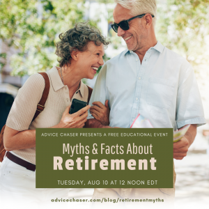 Advice Chaser's webinar will discuss myths and facts about retirement planning